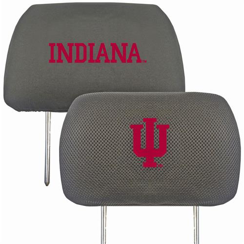 Fan Mats NCAA Indiana Head Rest Cover (set)