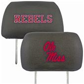 Fan Mats NCAA Ole Miss Head Rest Cover (set)