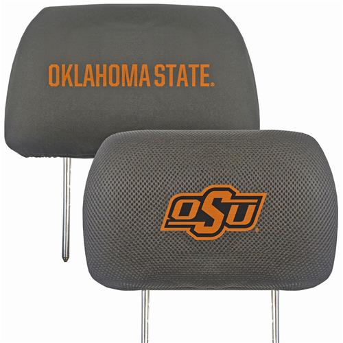 Fan Mats NCAA Oklahoma State Head Rest Cover (set)