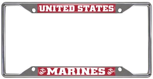 Fan Mats U.S. Marines License Plate Frame