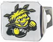 Fan Mats NCAA WSU Chrome/Color Hitch Cover