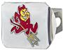 Fan Mats NCAA Arizona St. Chrome/Color Hitch Cover