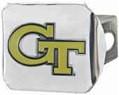 FanMats NCAA Georgia Tech Chrome/Color Hitch Cover