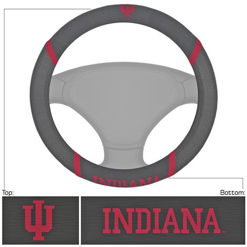 Fan Mats NCAA Indiana Steering Wheel Cover