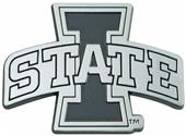 Fan Mats NCAA Iowa State Chrome Emblem