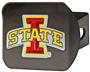 Fan Mats NCAA Iowa State Black/Color Hitch Cover