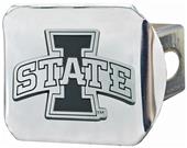 Fan Mats NCAA Iowa State Chrome Hitch Cover