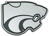 Fan Mats NCAA Kansas State Chrome Emblem