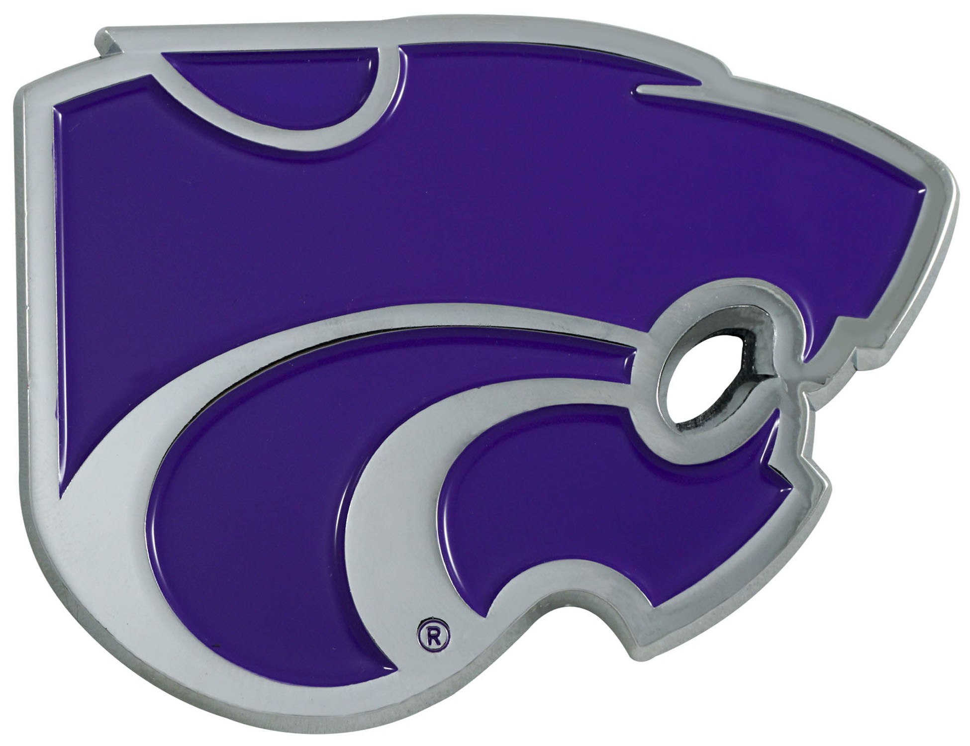 E140286 Fan Mats NCAA Kansas State Color Emblem