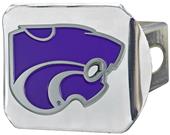 Fan Mats NCAA K-State Chrome/Color Hitch Cover