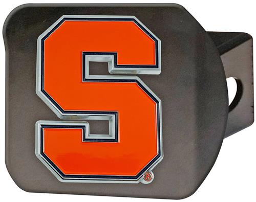 Fan Mats NCAA Syracuse Black/Color Hitch Cover