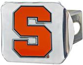 Fan Mats NCAA Syracuse Chrome/Color Hitch Cover