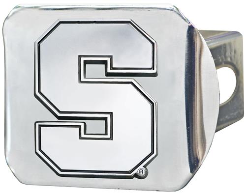 Fan Mats NCAA Syracuse Chrome Hitch Cover