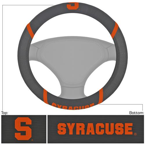 Fan Mats NCAA Syracuse Steering Wheel Cover