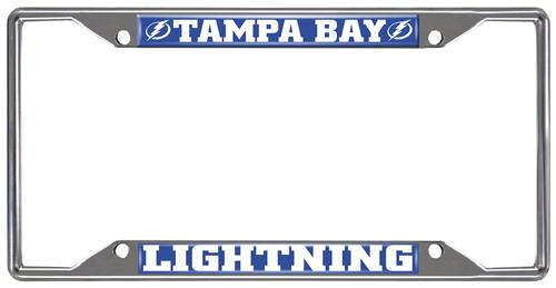 Fan Mats NHL Tampa Bay License Plate Frame
