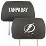 Fan Mats NHL Tampa Bay Head Rest Covers (pair)