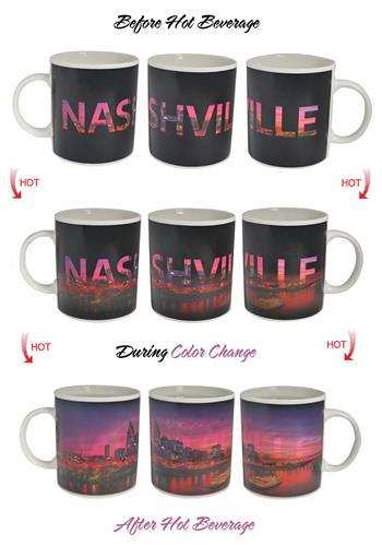 Sunkiss Nashville Skyline ThermoH Exray Mug