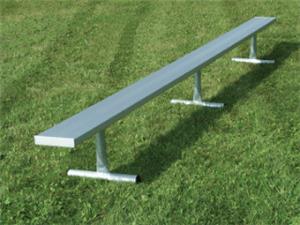 NRS Portable Bench W/O Backrest Galvanized Legs. Free shipping.  Some exclusions apply.