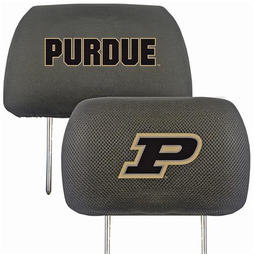 Fan Mats NCAA Purdue Head Rest Cover (set)