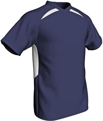 Champro Adult Youth Check V-Neck Baseball Jersey. Decorated in seven days or less.