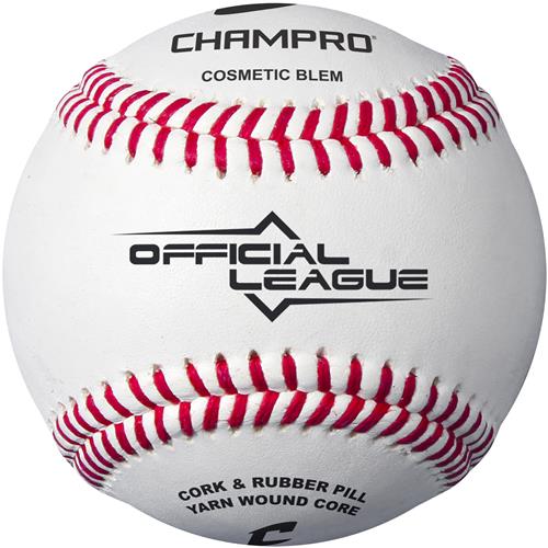 Champro Official League Leather Cosmetic Blem Baseball CBB-200D