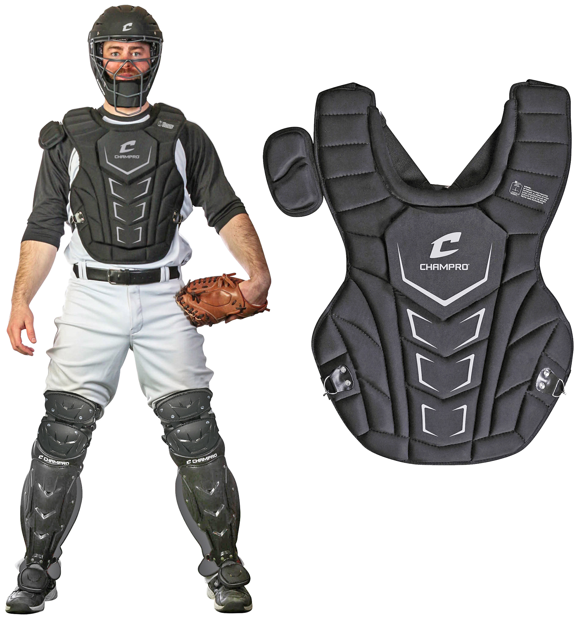 E140481 Champro Optimus MVP Plus Baseball Chest Protectors