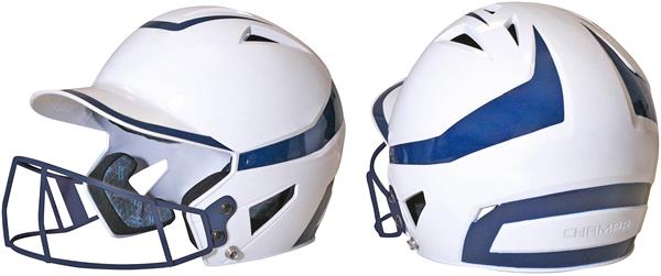 Champro HX Rise Pro Batting Helmet w/Facemask | Epic Sports
