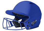 Champro HX Rise Softball Batting Helmet w/Facemask