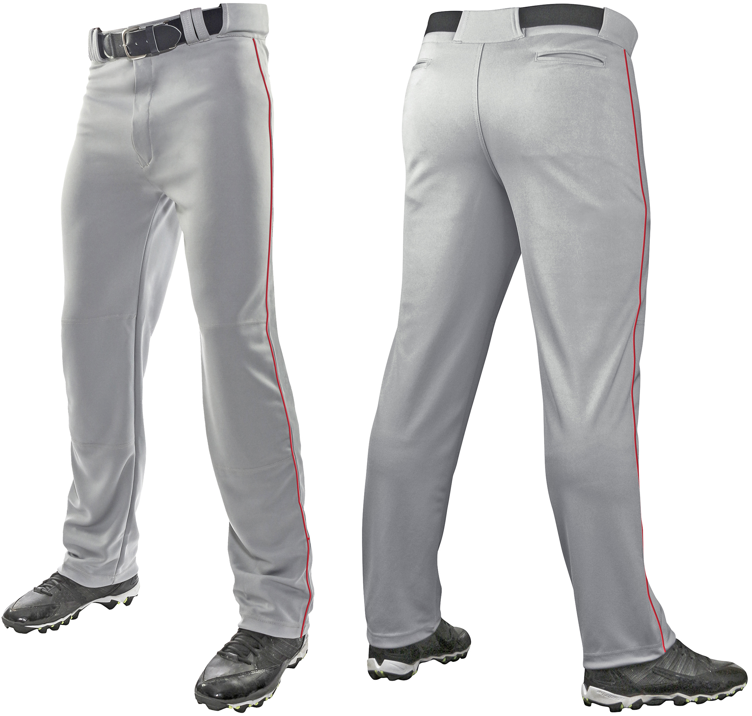 E140512 Champro MVP Open Bottom Baseball Pant w/Braid
