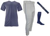 Epic Adult Youth Full Button Baseball Uniform KIT