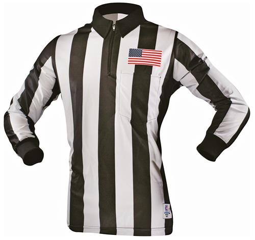Cliff Keen Official 2.25 Stripe Long Sleeve Sublimated Football Shirt