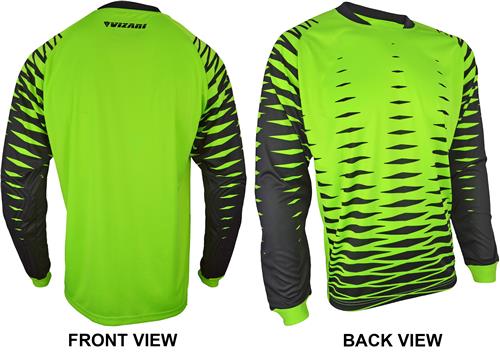 Vizari Adult/Youth Corsica Goalkeeper Jersey. Printing is available for this item.