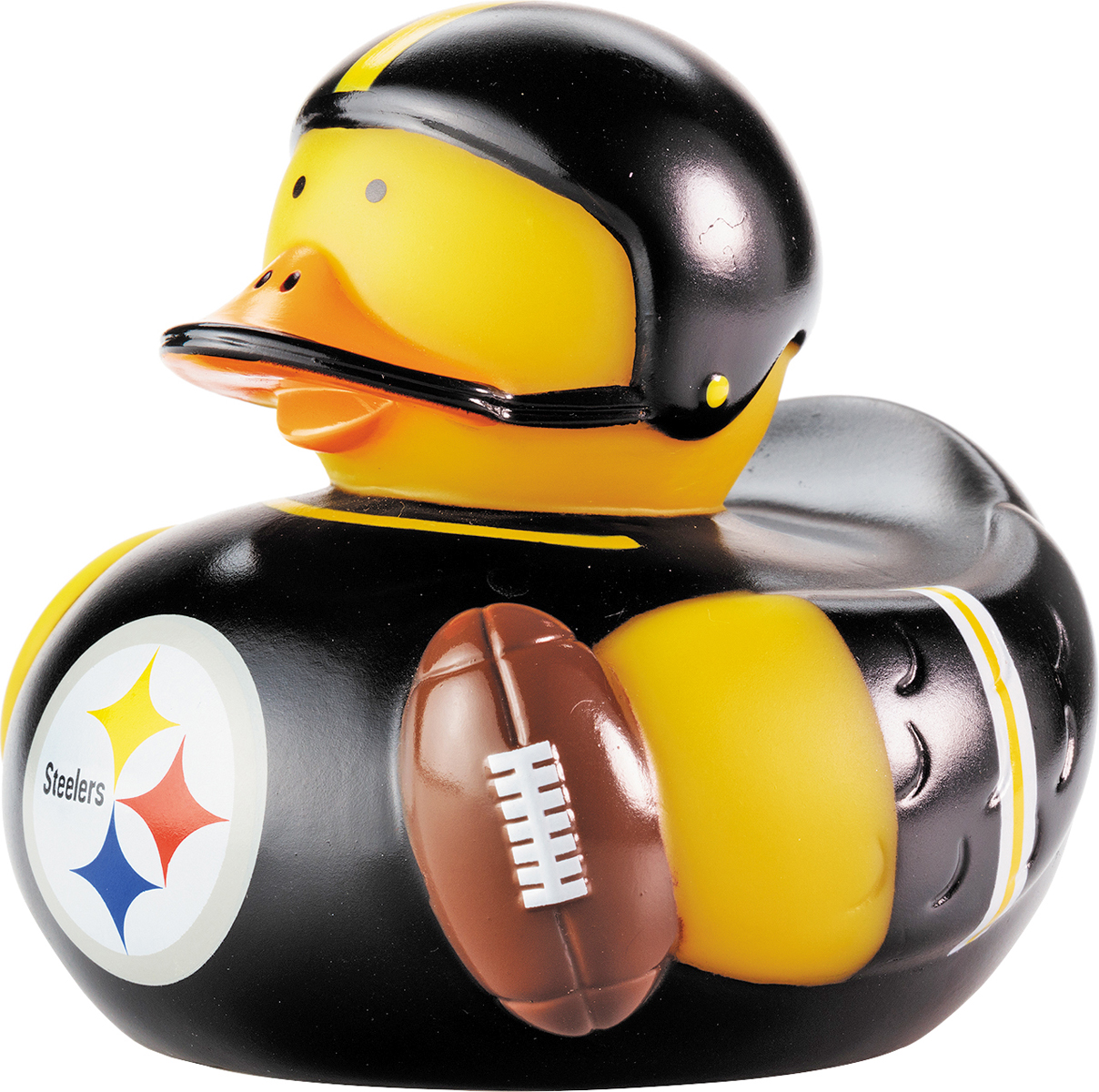E140687 NFL Pittsburgh Steelers 4" Rubber Duck (EACH)