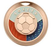 Hasty Award Freedom 3" Soccer Matte Medal