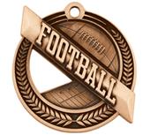 Hasty Award Wreath 2" Football Medal