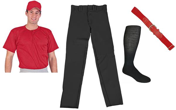 Adult Youth Baseball Jersey Pants & Sock Kit