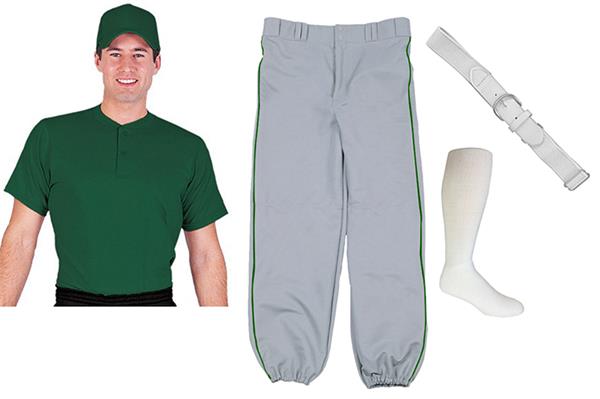 Adult Youth Baseball Jersey Pants Belt Sock KIT