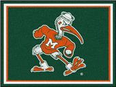 Fan Mats NCAA Miami 8'x10' Rug