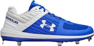 under armour men's spine low metal baseball cleat