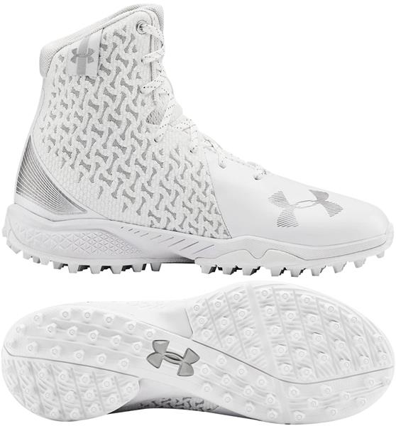 under armour high top turf shoes