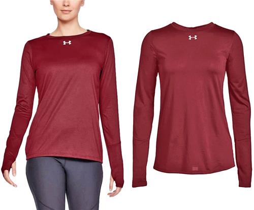 Under Armour Womens Girls Locker LS Tee 2.0. Printing is available for this item.