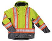 Work King Adult Fleece Lined Safety Jacket