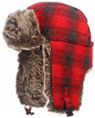 Tough Duck Adult Plaid Aviator Hat