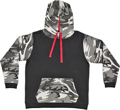 LAT Sportswear Adult Fashion Camo Hoodie. Decorated in seven days or less.