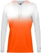 Badger Ombre Women's Hooded Tee Badger Ombre Women's Hooded Tee