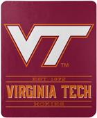 Northwest NCAA Virginia Tech Control Fleece Throw Northwest NCAA Virginia Tech Control Fleece Throw