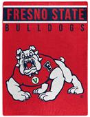 Northwest NCAA Fresno State "Basic" Raschel Throw Northwest NCAA Fresno State "Basic" Raschel Throw