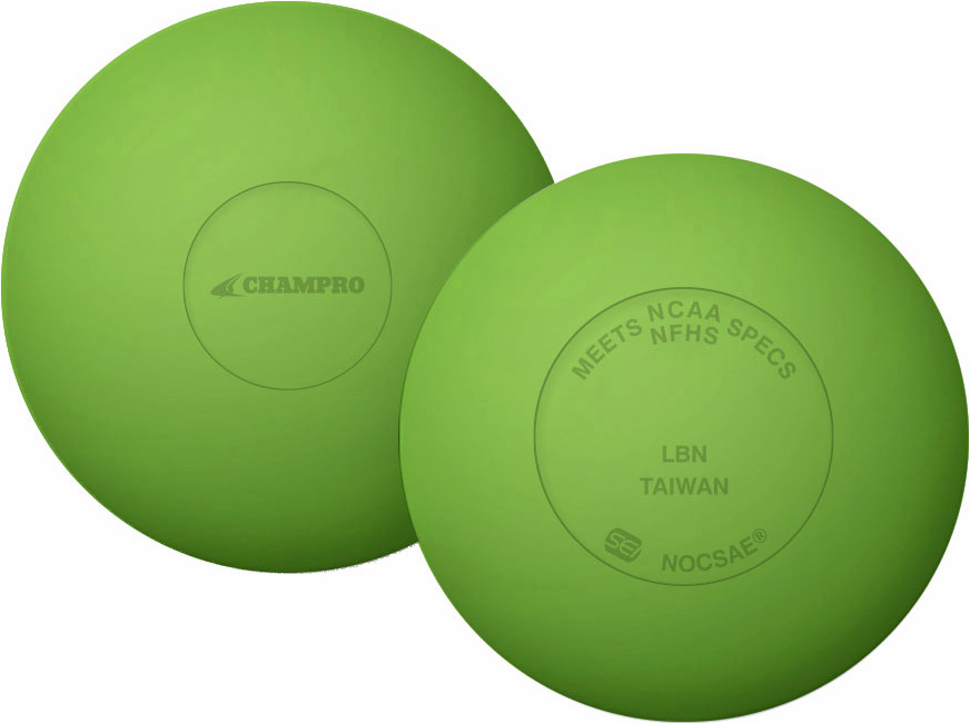 E141940 Champro Lacrosse Color Balls NOCSAE DOZEN