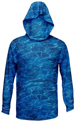 Baw Mens Mossy Oak Elements XT Long Sleeve Hood. Decorated in seven days or less.