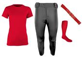 Epic Women Crew Tee Pant Sock Softball Uniform KIT